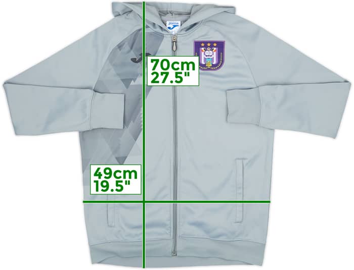 2019-20 Anderlecht Joma Hooded Track Jacket - 10/10 - (S)