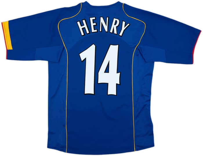 2004-06 Arsenal Away Shirt Henry #14 - 9/10 - (M)