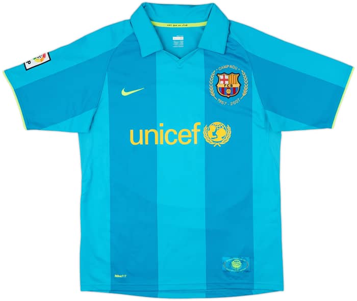 2007-09 Barcelona Away Shirt Ronaldinho #10 - 6/10 - (M)