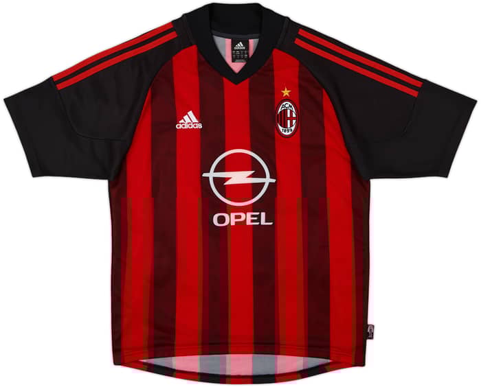 2002-03 AC Milan Home Shirt Shevchenko #7 - 8/10 - (S)
