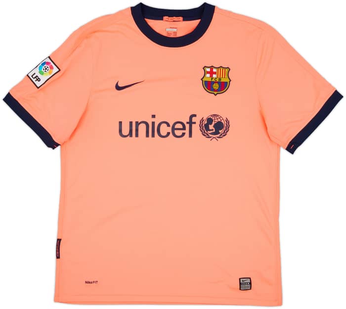 2009-10 Barcelona Away Shirt Ibrahimovic #9 - 9/10 - (M)