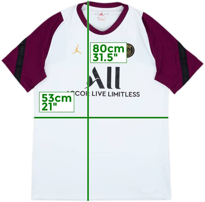 2020-21 Paris Saint-Germain Nike Jordan Training Shirt - 5/10 - (L)