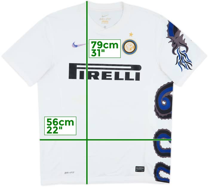 2010-11 Inter Milan Away Shirt - 5/10 - (L)