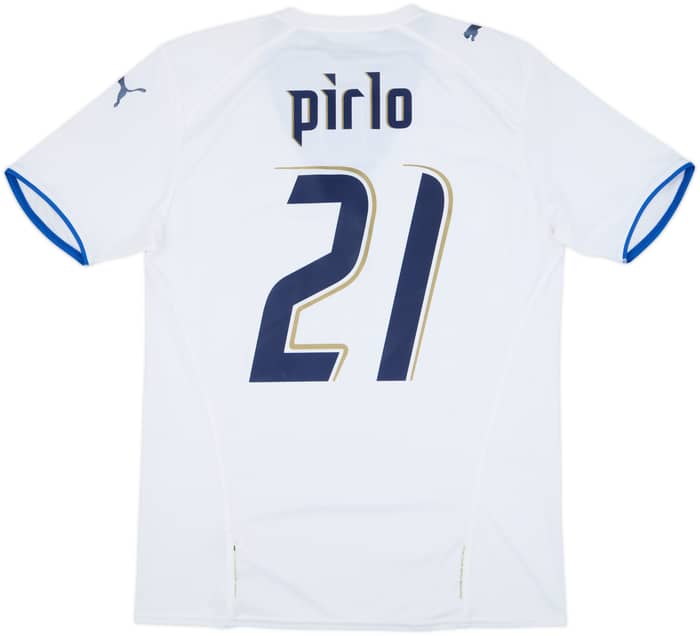 2006 Italy Away Shirt Pirlo #21 - 8/10 - (M)