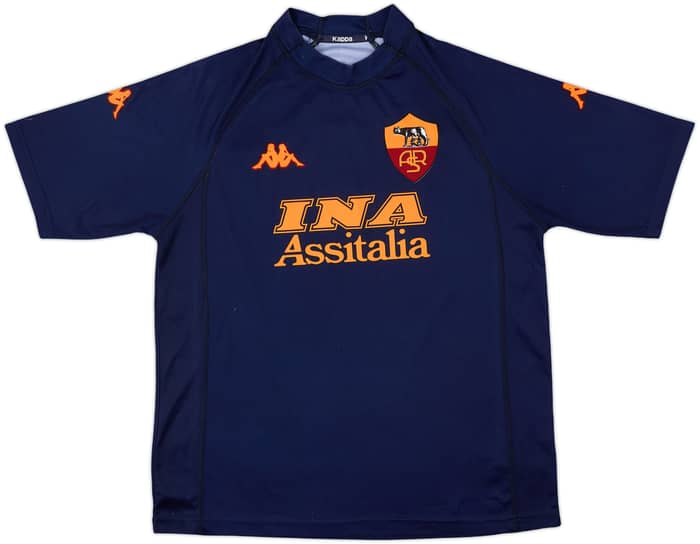 2000-01 Roma Basic Third Shirt - 9/10 - (L)