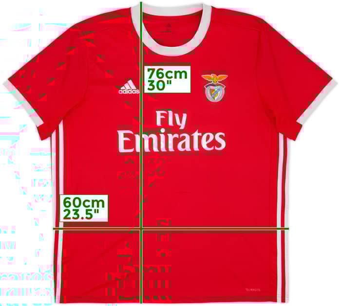 2019-20 Benfica Home Shirt - 6/10 - (XL)