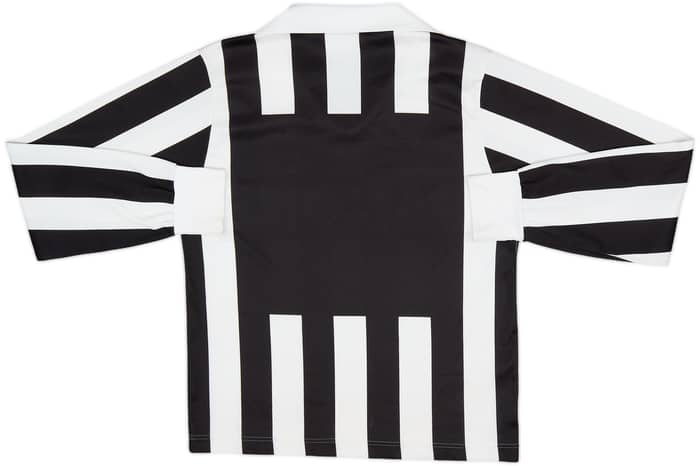 1991-92 Juventus Basic Home L/S Shirt - 7/10 - (S.Boys)