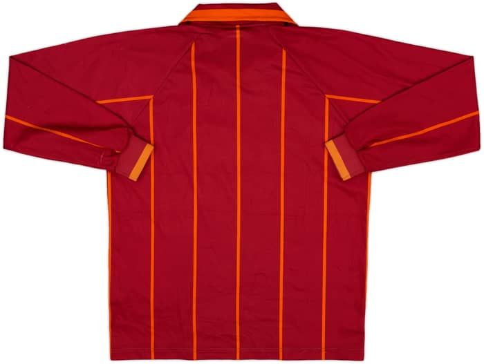 1996-97 Roma Home L/S Shirt - 7/10 - (XL.Boys)