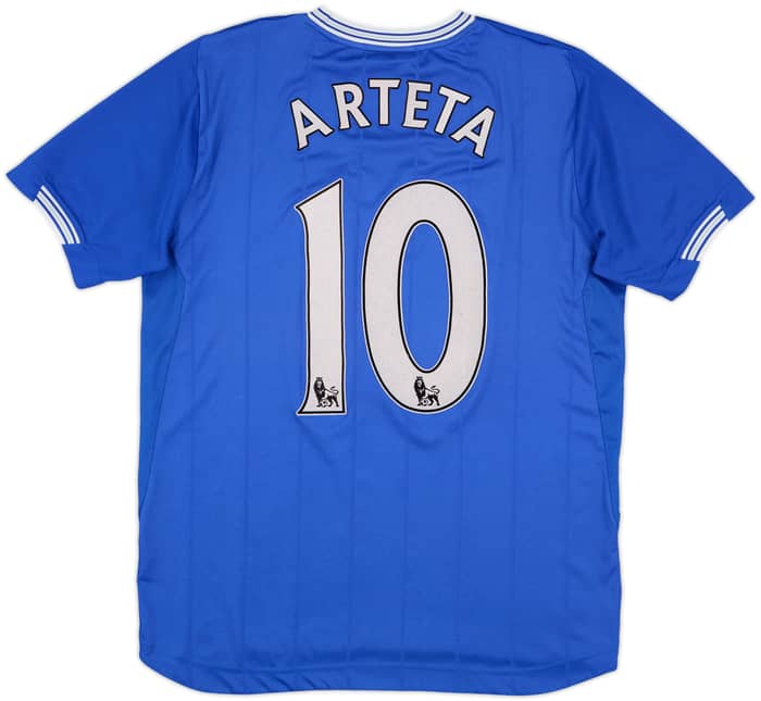 2009-10 Everton Home Shirt Arteta #10 - 7/10 - (M)