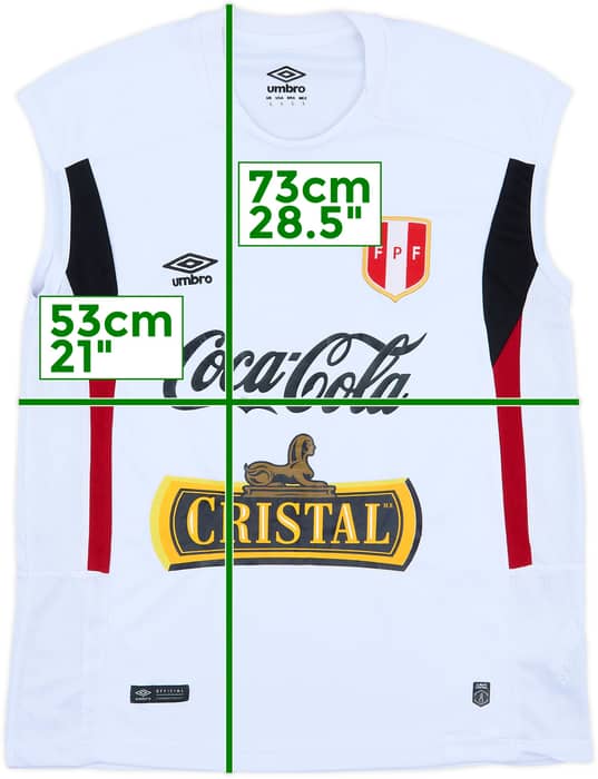 2014-15 Peru Umbro Training Vest - 8/10 - (L)