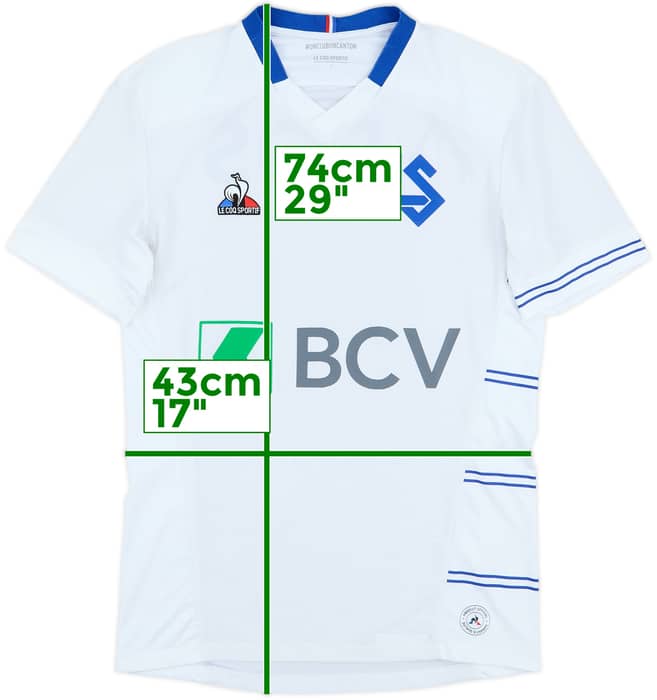 2020-22 Lausanne Home Shirt - 9/10 - (S)