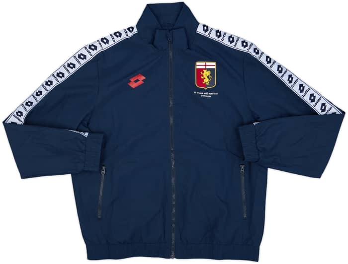 2016-17 Genoa Lotto Track Jacket - 8/10 - (L)