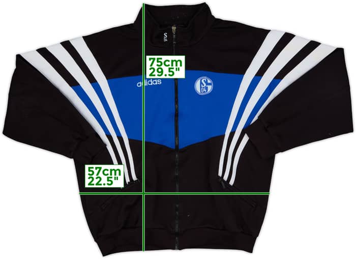 1996-97 Schalke adidas Track Jacket - 8/10 - (XL)