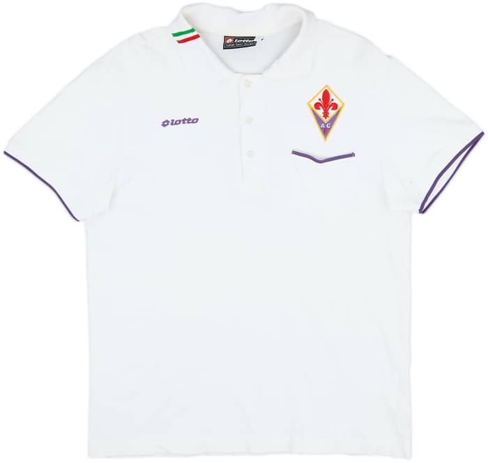 2005-07 Fiorentina Lotto Polo Shirt - 7/10 - (L)