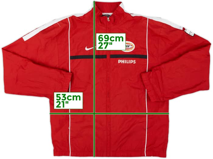 2002-03 PSV Nike Track Jacket - 5/10 - (XL.Boys)