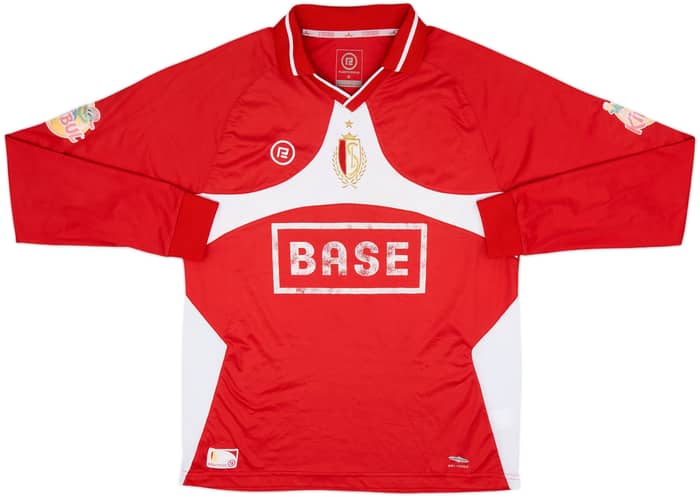 2010-11 Standard Liege Home L/S Shirt #14 - 4/10 - (M)