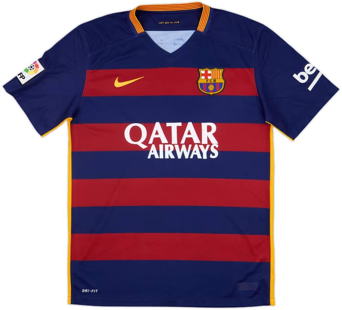 2015-16 Barcelona Home Shirt - 8/10 - (M)