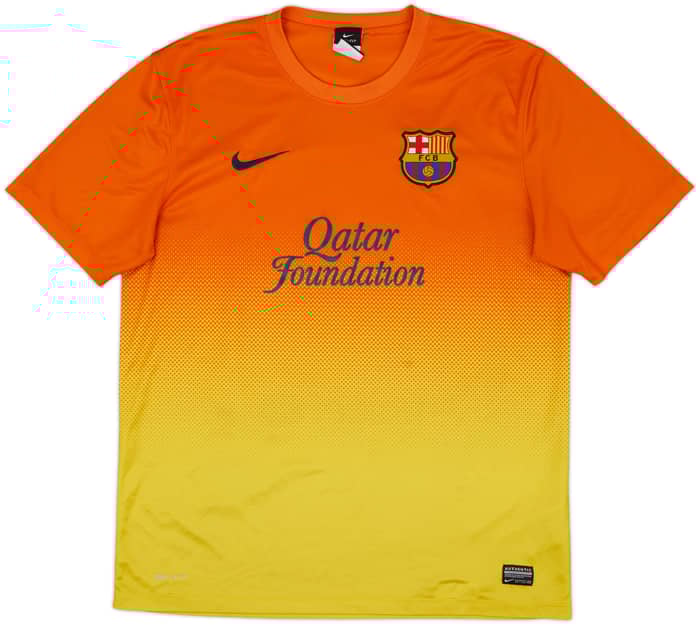 2012-13 Barcelona Basic Away Shirt Messi #10 - 6/10 - (L)