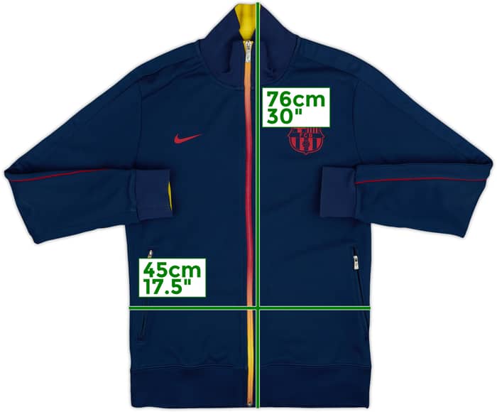 2012-13 Barcelona Nike Track Jacket - 8/10 - (L)
