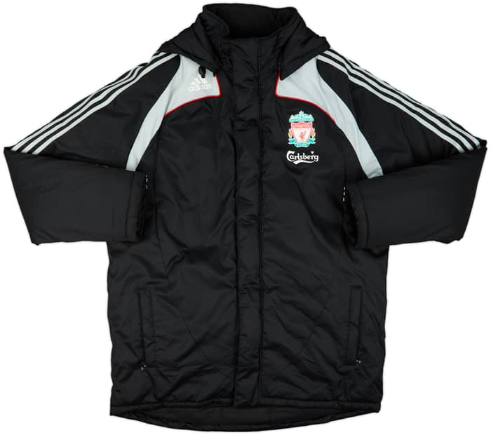 2008-09 Liverpool adidas Padded Bench Coat - 10/10 - (XL)