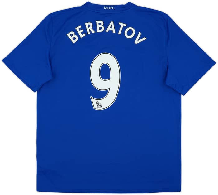 2008-09 Manchester United Third Shirt Berbatov #9 - 6/10 - (L)