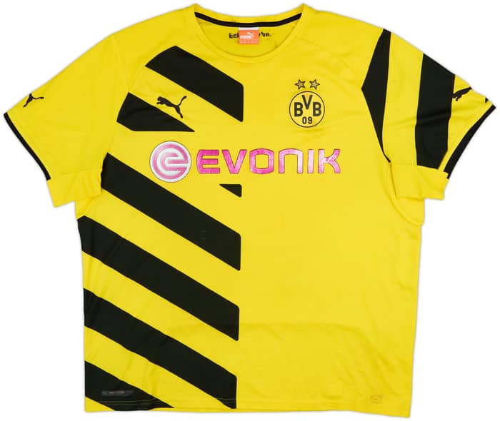 2014-15 Borussia Dortmund Home Shirt - 4/10 - (XXL)