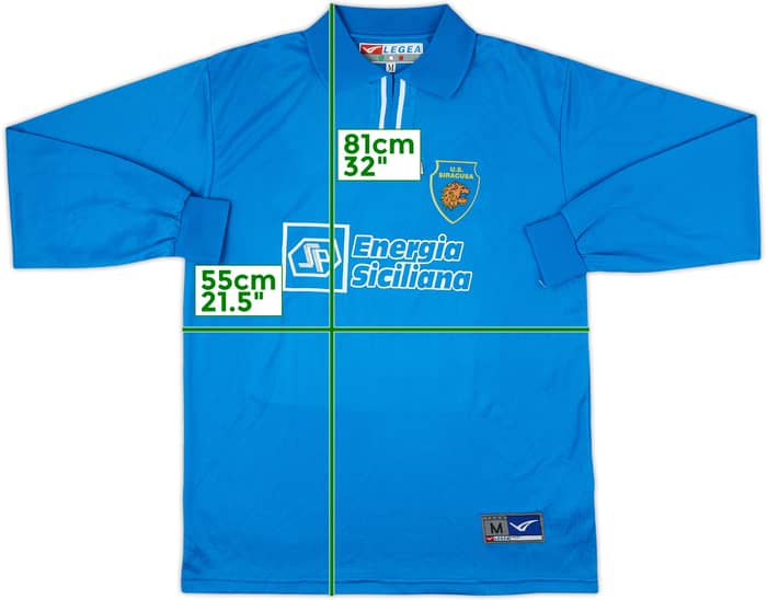 2004-05 Siracusa Home L/S Shirt - 8/10 - (M)