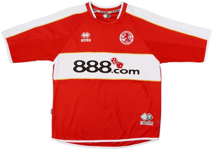 2006-07 Middlesbrough Home Shirt Mendieta #6 - 8/10 - (S)