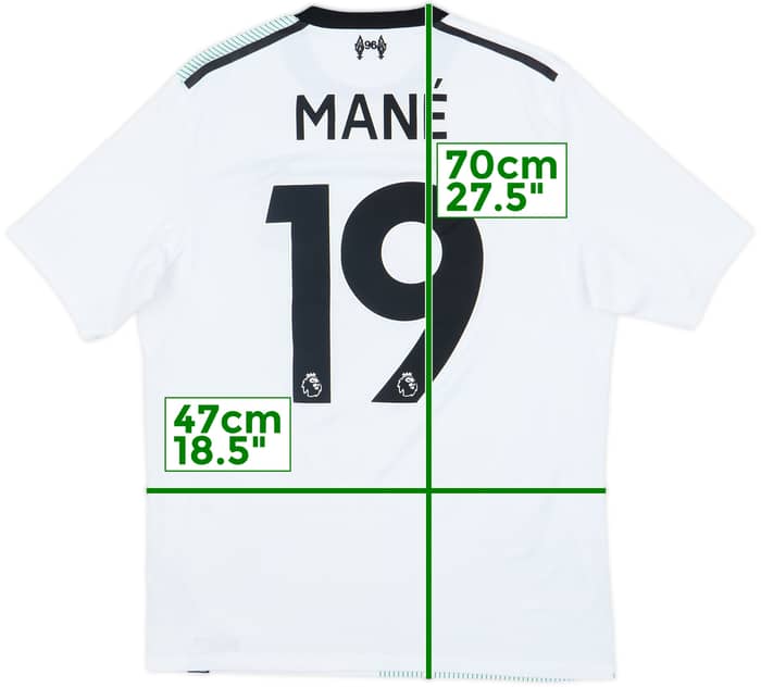 2017-18 Liverpool Away Shirt Mane #19 - 8/10 - (S)