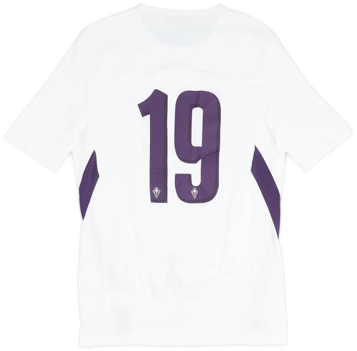 2018-19 Fiorentina Player Issue Away Shirt # - 3/10 - (S)