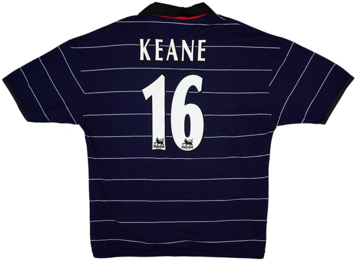 1999-00 Manchester United Away Shirt Keane #16 - 10/10 - (XL)