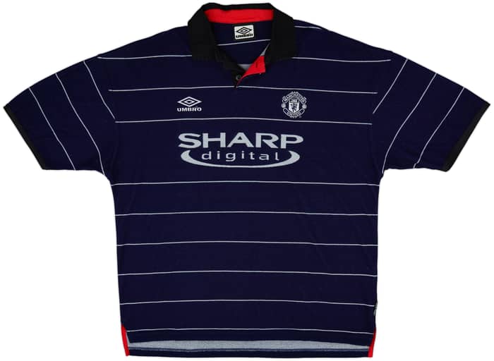 1999-00 Manchester United Away Shirt Keane #16 - 10/10 - (XL)