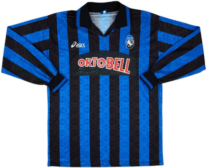 1995-96 Atalanta Match Issue Home L/S Shirt #2