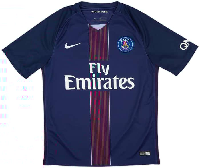 2016-17 Paris Saint-Germain Home Shirt Di Maria #11 - 8/10 - (M)