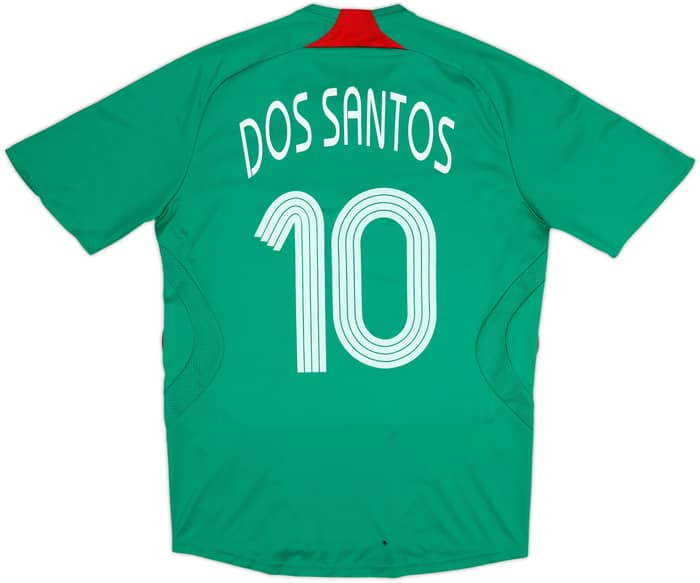 2007-08 Mexico Home Shirt Dos Santos #10 - 6/10 - (M)