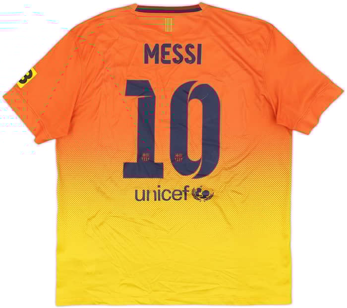 2012-13 Barcelona Away Shirt Messi #10 - 5/10 - (XL)
