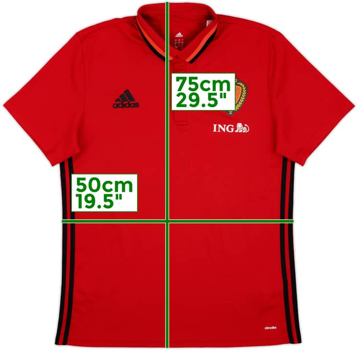 2015-16 Belgium adidas Polo Shirt - 10/10 - (L)