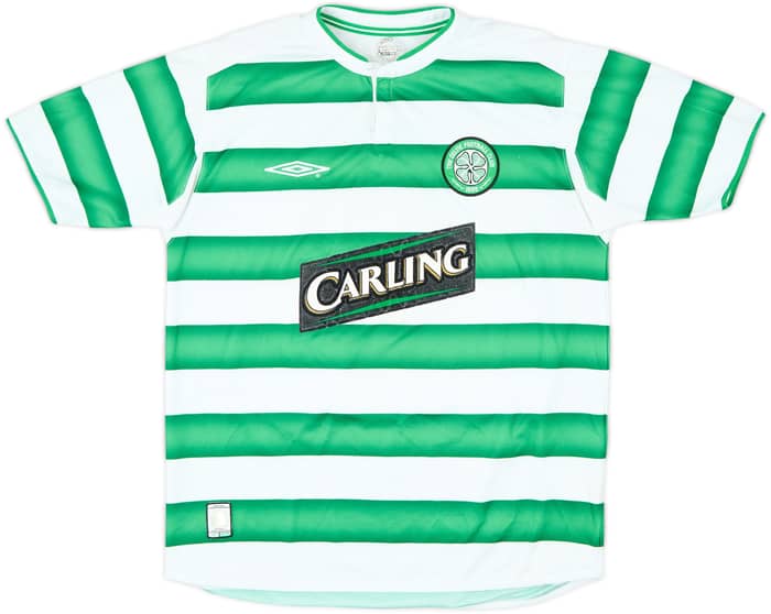 2003-04 Celtic Home Shirt Hartson #10 - 7/10 - (L)