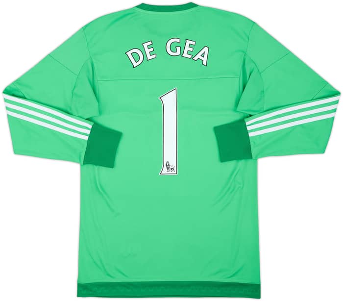 2015-16 Manchester United GK Shirt De Gea #1 - 8/10 - (S)