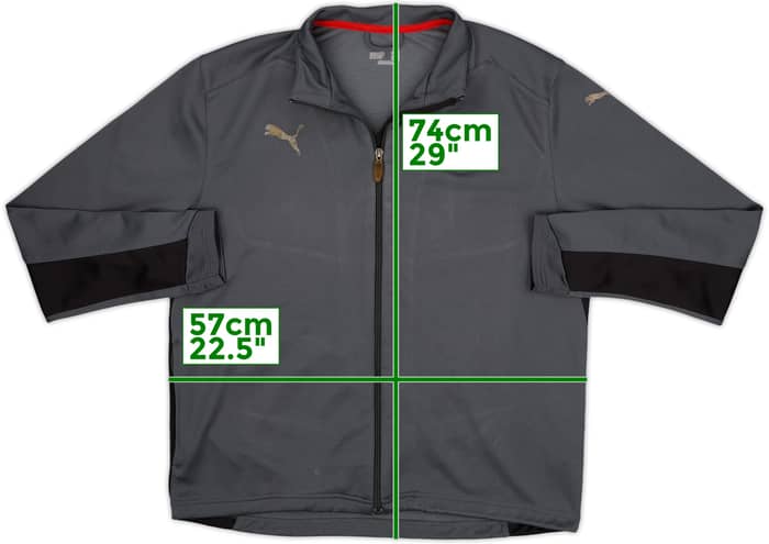2008-09 Lazio Puma Track Jacket - 6/10 - (L)