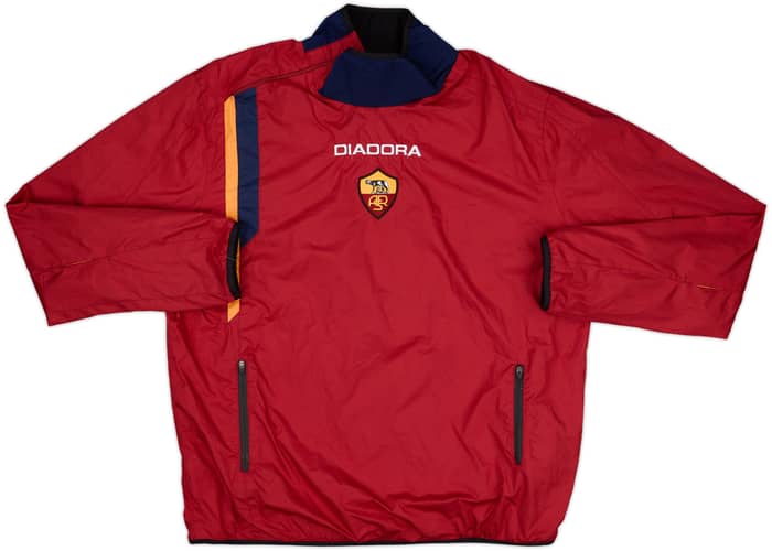 2004-05 Roma Diadora 1/4 Zip Drill Top - 5/10 - (M)
