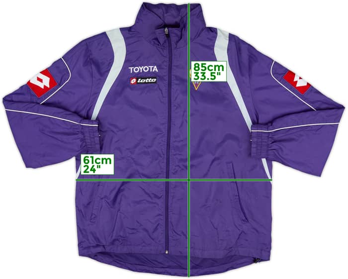 2006-07 Fiorentina Lotto Hooded Rain Jacket - 5/10 - (L)