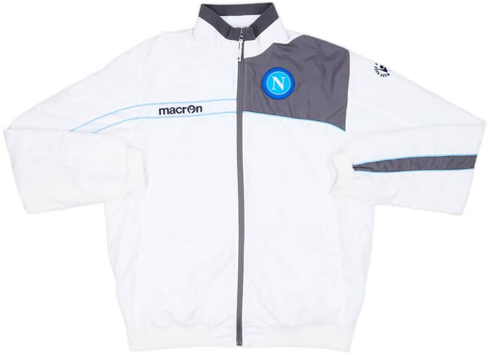 2011-12 Napoli Macron Track Jacket - 7/10 - (XL)