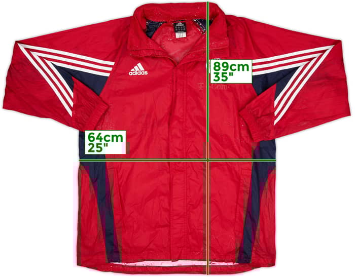 2003-04 Bayern Munich adidas Hooded Rain Jacket - 3/10 - (M/L)