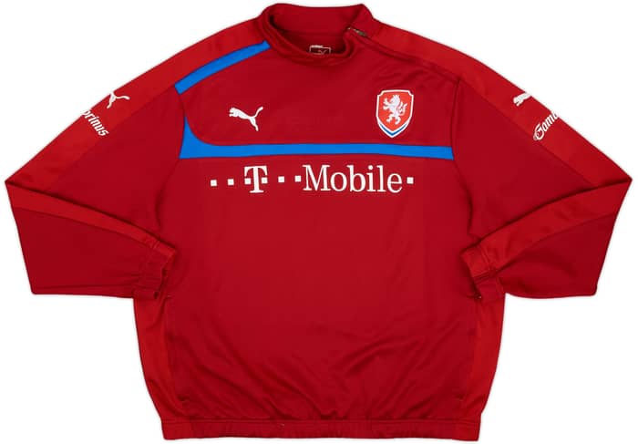 2012-13 Czech Republic Puma 1/4 Zip Drill Top - 7/10 - (XL)