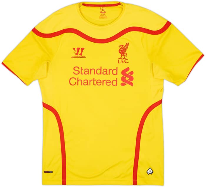 2014-15 Liverpool Away Shirt Gerrard #8 - 6/10 - (S)