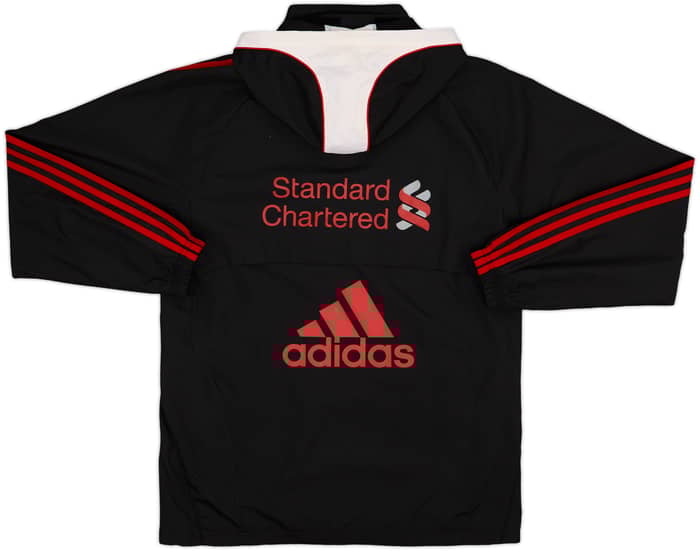2010-11 Liverpool adidas Hooded Rain Coat - 9/10 - (M)