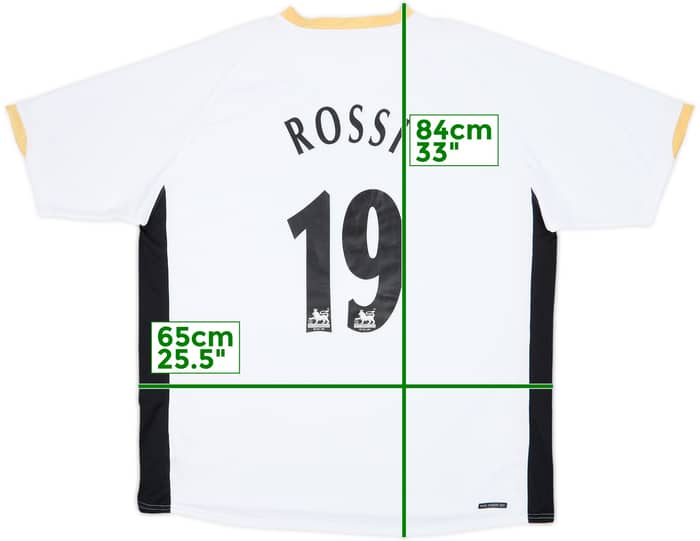 2006-08 Manchester United Away Shirt Rossi #19 - 8/10 - (XXL)