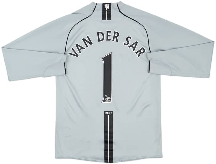 2007-08 Manchester United GK Shirt Van Der Sar #1 - 10/10 - (S)