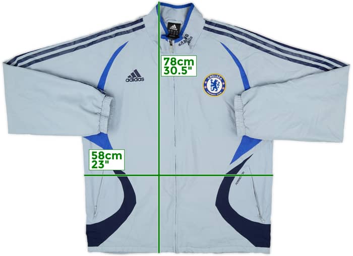 2006-07 Chelsea adidas Track Jacket - 8/10 - (L)